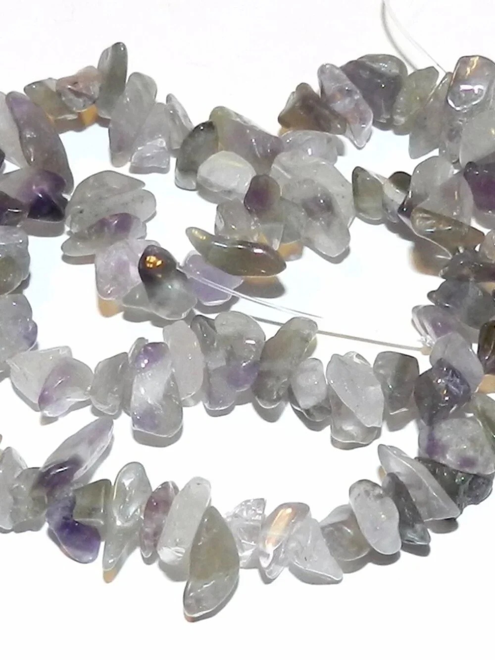 Purple Amethyst Small 5mm - 10mm Natural Gemstone Nugget Chip Beads 15